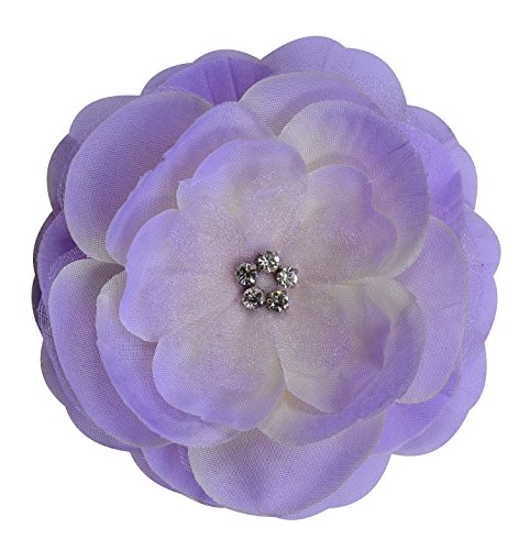 Funny Girl Designs Emma Rhinestone Flower Hair Clip