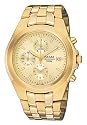 Pulsar Men's Chronograph Gold-Tone Stainless Steel Watch #PF8210