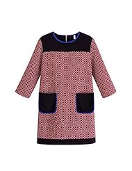 Long Sleeves Plaid Print Above the Knee Jumper/Mini Dress 