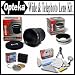 Extreme HD3 Lens & Filter Set For Fuji Finepix Fujifilm HS10 S9500 S9100 S9000 S6000 S3 S2 S1 Includes 3.3X Telephoto Lens, 0.45X Wide Angle Lens, 3 Piece Professional Filter Kit + More