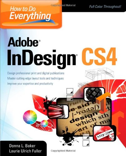 How To Do Everything Adobe InDesign CS4