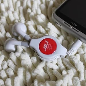 JYJ巻取りイヤホン ヘッドホン