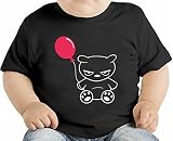 Angry Balloon Bear オーガニックベビーTシャツ 12 - 18 Months