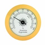 Large Round Analog Hygrometer Humidity Gauge for Humidor Large Round Analog Hygrometer Humidity Gauge for Humidor