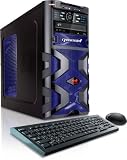 CybertronPC Assassin GM2242A Desktop (Black/Blue)