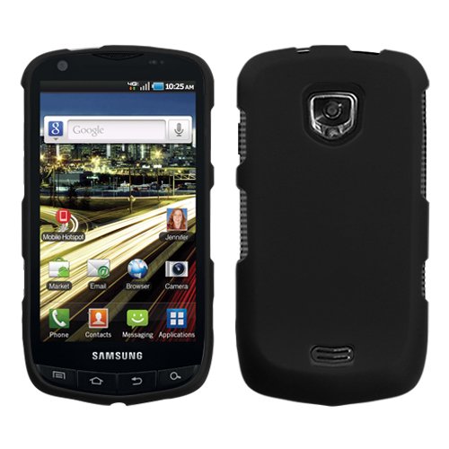 Hard Protector Skin Cover Cell Phone Case for Samsung Droid Charge I510 Verizon - Black