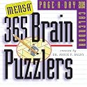 Mensa 365 Brain Puzzlers Page-A-Day Calendar 2009 (Original Page a Day Calendars)