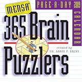 Mensa 365 Brain Puzzlers Page-A-Day Calendar 2009 (Original Page a Day Calendars)