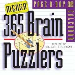 365 Brain Puzzlers 2009 Calendar: The Official Mensa Calendar