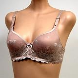 Art-Beau : Art-Beau $29 Lite Brown Moving Mold Cup Bra sz 36AA