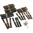 48 Genuine Leather 18mm Watchbands & 100 Springbars