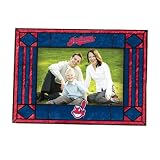 MLB Cleveland Indians Art Glass Horizontal Frame