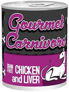Tiki Dog Gourmet Carnivore 12 pack of 12oz cans Chicken and Liver Tiki Dog Gourmet Carnivore 12 pack of 12oz cans Chicken and Liver