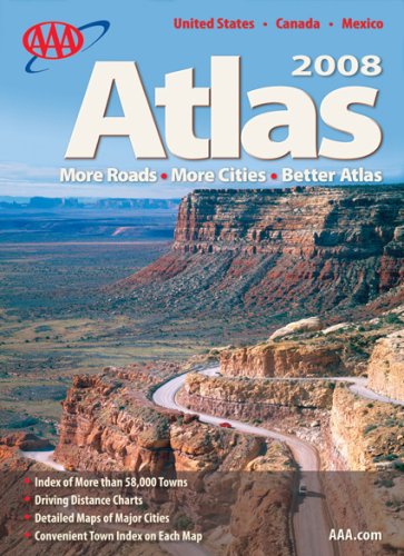City Travel Guides Discounted  Books : AAA Road Atlas 2008 (Aaa North American Road Atlas)