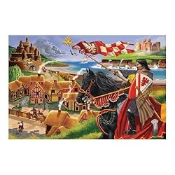 Medieval Triumph 24 pc Floor Puzzle by Melissa & Doug