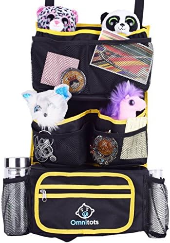 Car Seat Organizer - Best For Backseat Storage of Kids Toys &amp; Baby Accessories - Multiple Pockets &amp; Mesh Cup Holders - Super Durable with Adjustable Straps - Vehicle, Truck or SUV Organization