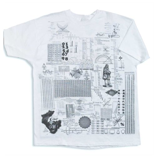 Teacher Appreciation ComputerGear Math Cheat Sheet T-shirt