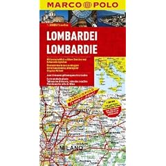MARCO POLO Karte Lombardei 1:200.000: Oberitalienische Seen. Mit landschaftlich sch�nen Strecken und Sehensw�rdigkeiten. �bersichtskarte zum ... Ortsregister, Cityplan Mailand