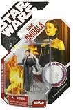 Star Wars 3.75 Basic Figure Padme with Black Leather Outfit