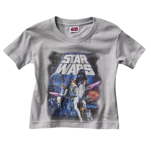 Infant Boys' Silver Le Force Tee 12M