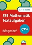 535 Mathematik Textaufgaben - 5.-8 - Klasse - 