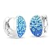 Elli Damen-Ohrringe Blau 925 Silber 0309662011