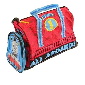 Thomas and Friends -- Rolling Duffle Bag with Mini Backpack by Thomas & Friends