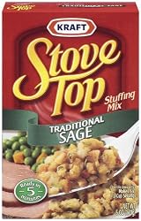Stove Top Stuffing Mix, Traditional Sage, 6-Ounce Boxes (Pack of 12)