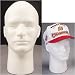Male White Styrofoam Head with Face