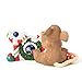 Enesco Charming Tails Gift Joy to The World Figurine, 2-Inch
