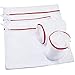 Lingerie Laundry Wash Bags for Delicates, 2x Thick Mesh, Best for Protect & Extend Your Garments Life, Set of 5