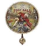 Timeworks Clocks - American Football Wall Clock