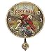 American Football Wall Clock