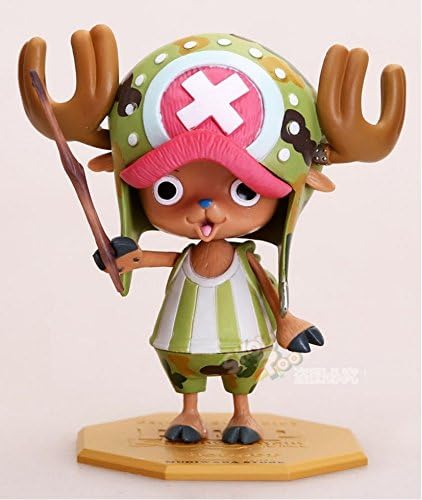 Creative Look Anime One Piece P.O.P Tony Chopper Camouflage PVC Action Figure 4" 10 cm