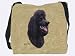 poodle26 - Black Poodle Tote Bag 17 x 17 Tote