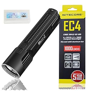 Amazon.com: Bundle:Nitecore EC4 1000 Lume