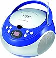 NAXA Electronics NPB-251BU Portable CD Player with AM/FM Stereo Radio