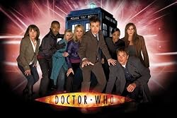 Doctor Who Cast 24x36 Poster