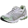 Brooks Women's Ghost Running Shoe,White/Silver/Shadow,7 B