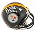 Autographed Rocky Bleier Pittsburgh Steelers Mini Helmet Inscribed 4X SB Champs