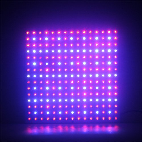 225 LED Quad Band Red, Blue, Orange and White Full Spectrum Hydroponic Plant Grow Light, 2501QUAD