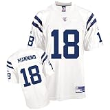 Reebok Indianapolis Colts Peyton Manning Replica White Jersey Small
