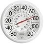 Springfield  90007 13.00" Big and Bold Low Profile Patio Thermometer