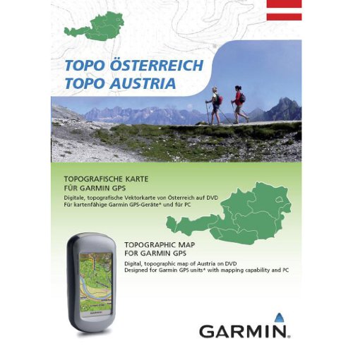 Garmin Topo &Ouml;sterreich V2 - Freizeit- und Wanderkarte f&uuml;r GPS Ger&auml;te auf DVD und microSD Preisvergleich