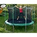 Hudora Trampolin 366 cm mit Sicherheitsnetz und Leiter Modell 2012