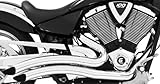 Freedom Performance Sharp Curve Radius Exhaust System - Chrome , Color: Chrome MH00007