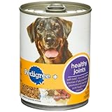 Pedigree + Healthy Joints Ground Entree Food for Dogs, 13.2-Ounce Cans (Pack of 24)