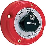 Perko 8502DP Marine Locking Battery Selector Switch