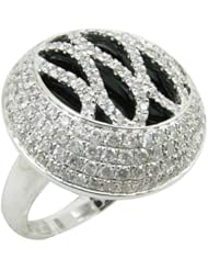 14k White Gold  2.9ctw Diamond Cocktail Ring ER1007 Size 7.25