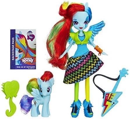 My Little Pony Equestria Girls Rainbow Dash Doll and Pony Set